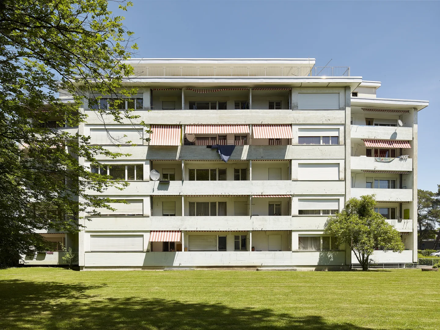 Aussenaufnahme des Wohnhauses am Hobelwerkweg