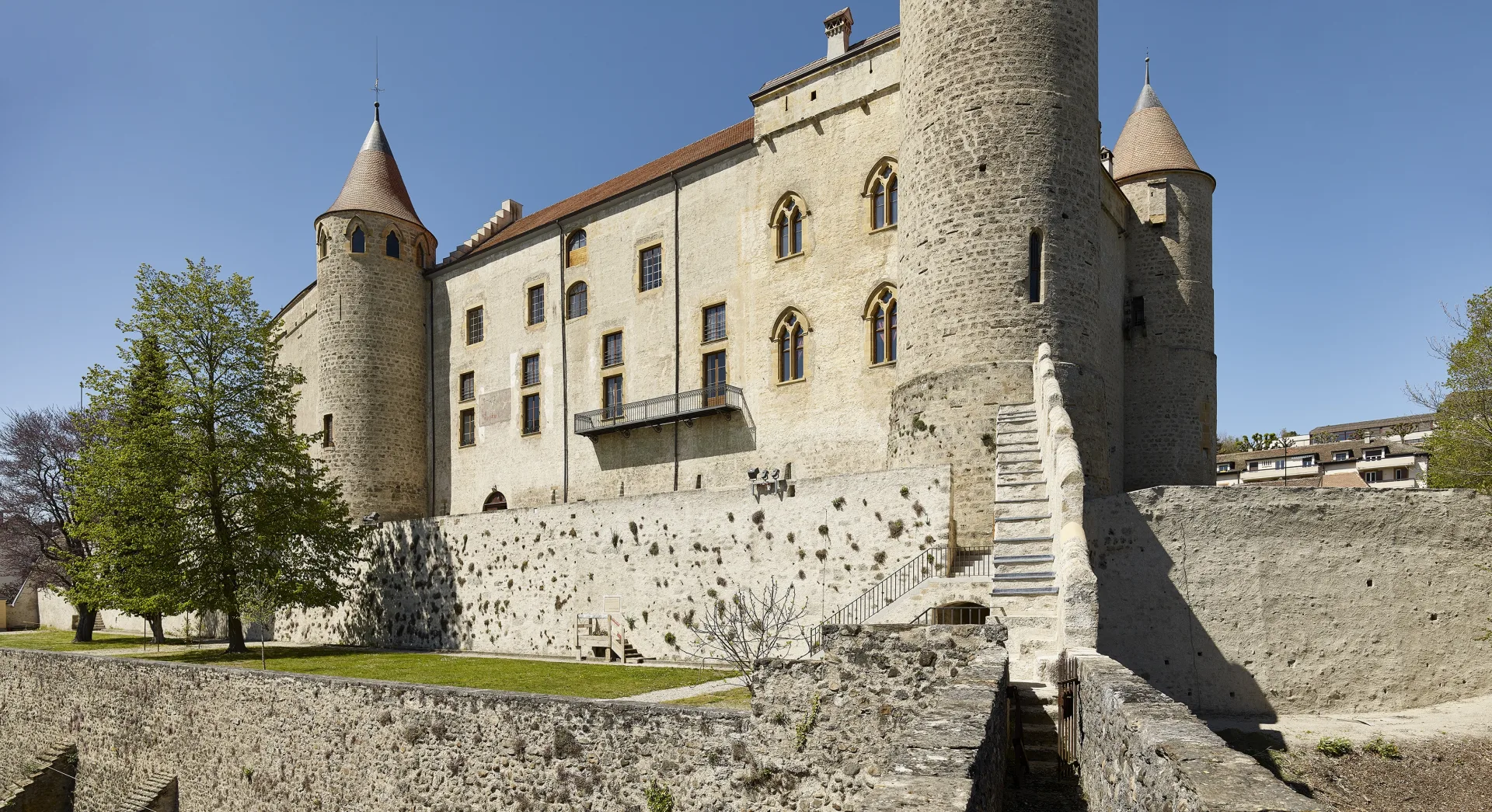 Fassade Schloss Grandson