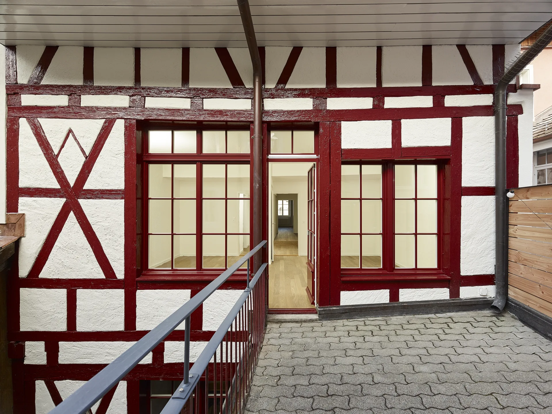 Aussicht der Terrasse an der Steinberggasse 19/21