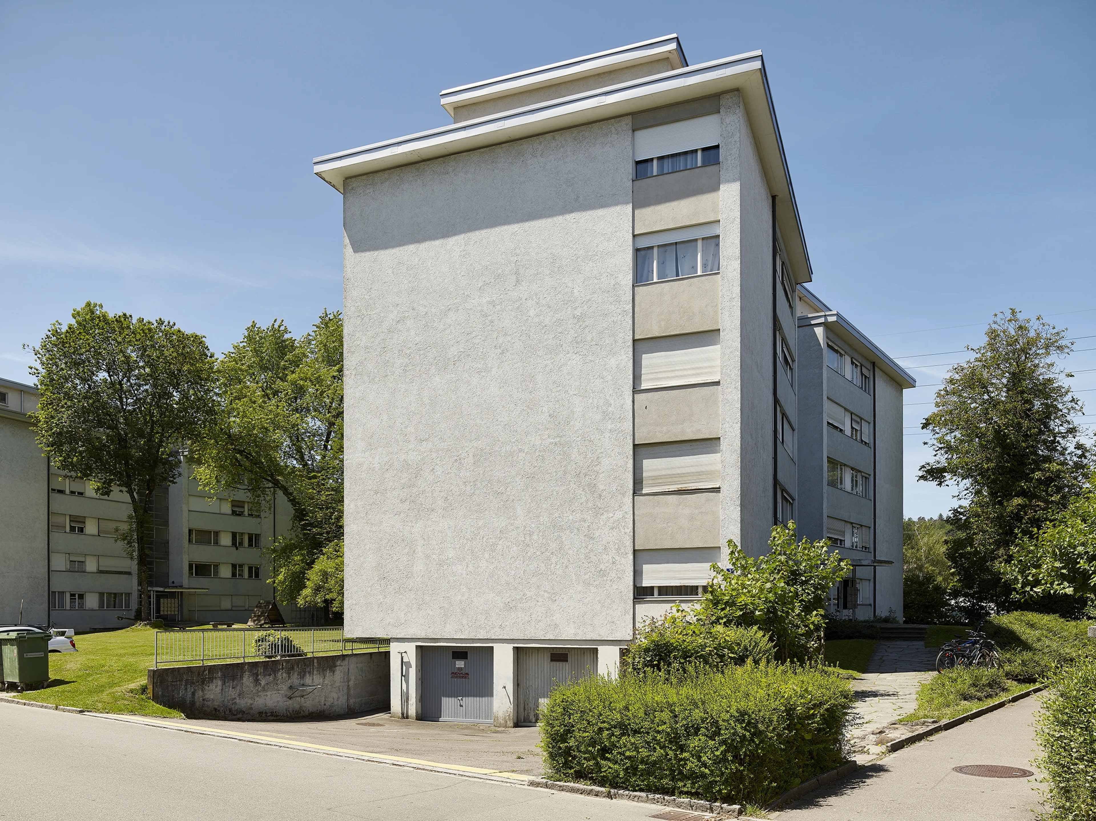 Aussenaufnahme des Wohnhauses am Hobelwerkweg