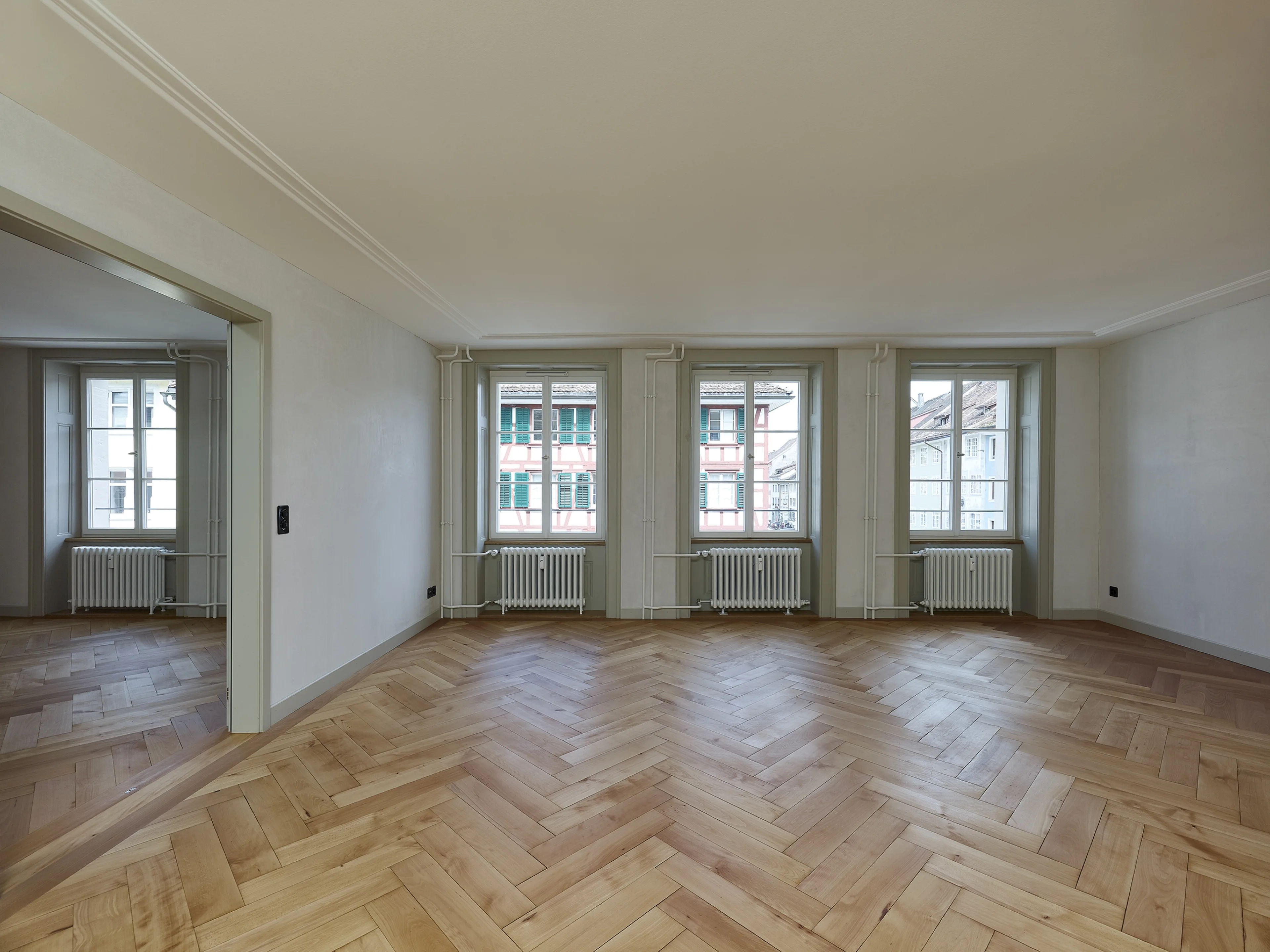 Innenaufnahme einer Wohnung an der Steinberggasse 52