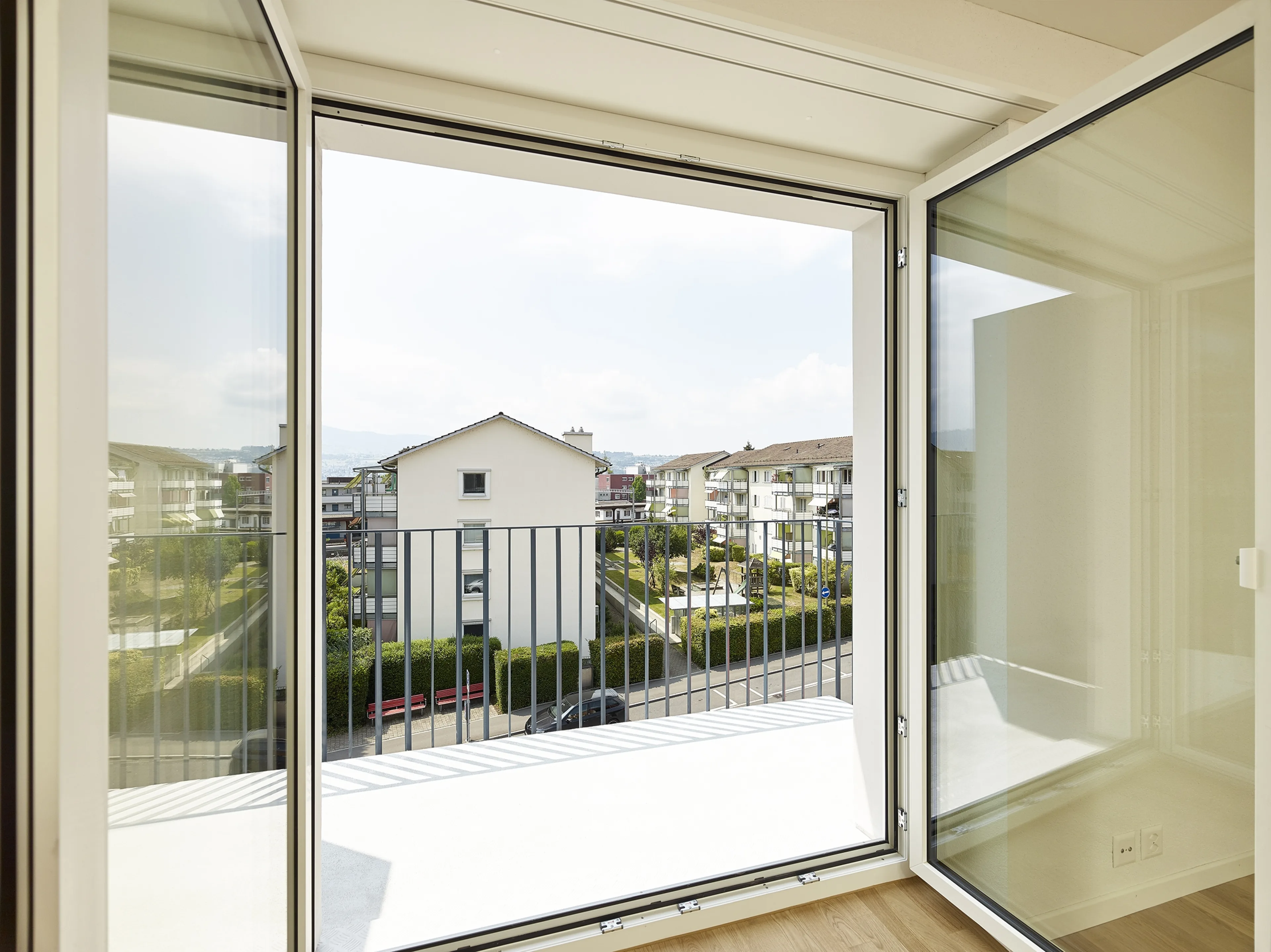 Innenansicht einer Wohnung an der Bahnhofswiese 7 & 9  in Stäfa.