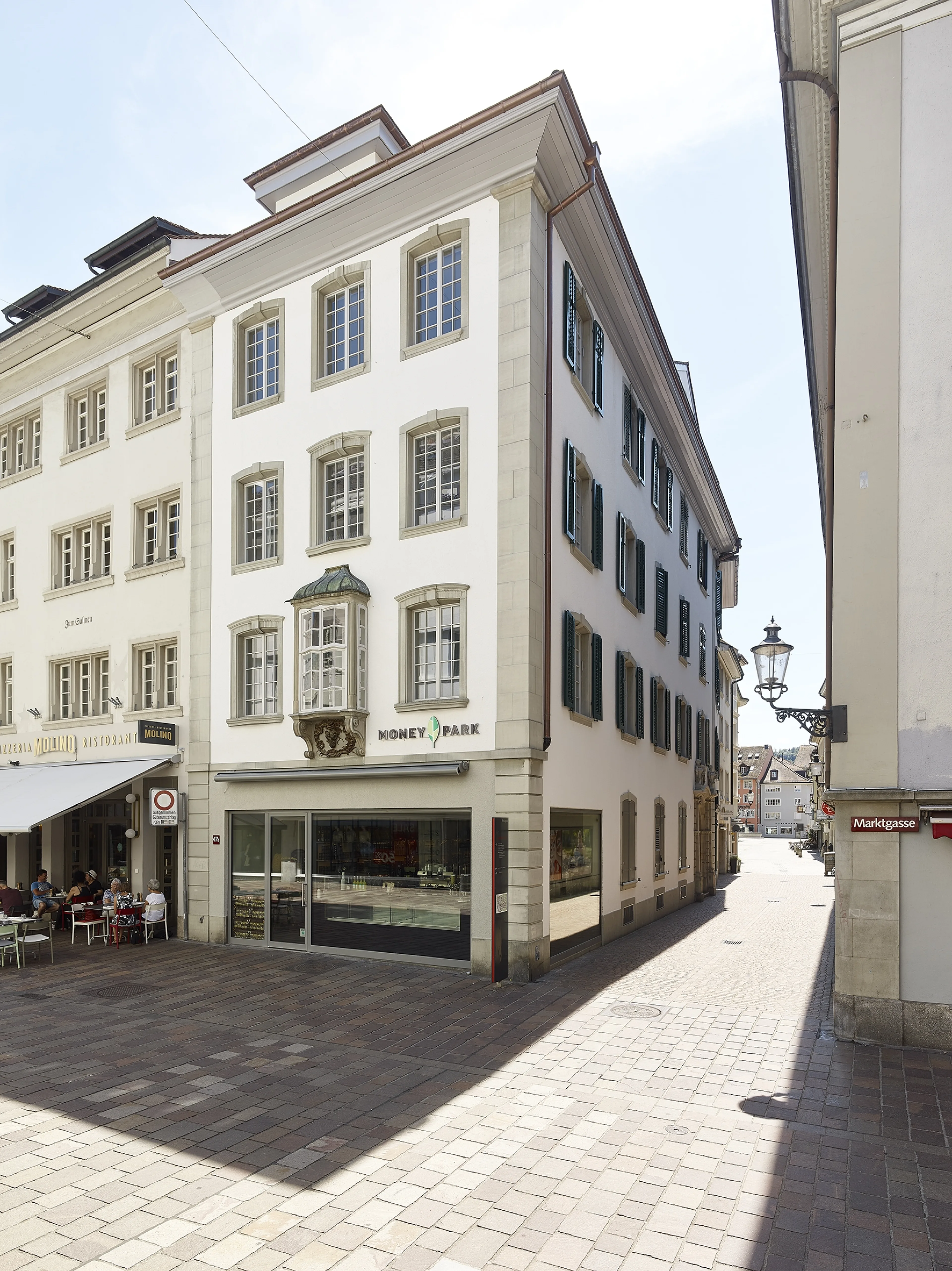 Aussenansicht der Liegenschaft an der Metzggasse 20