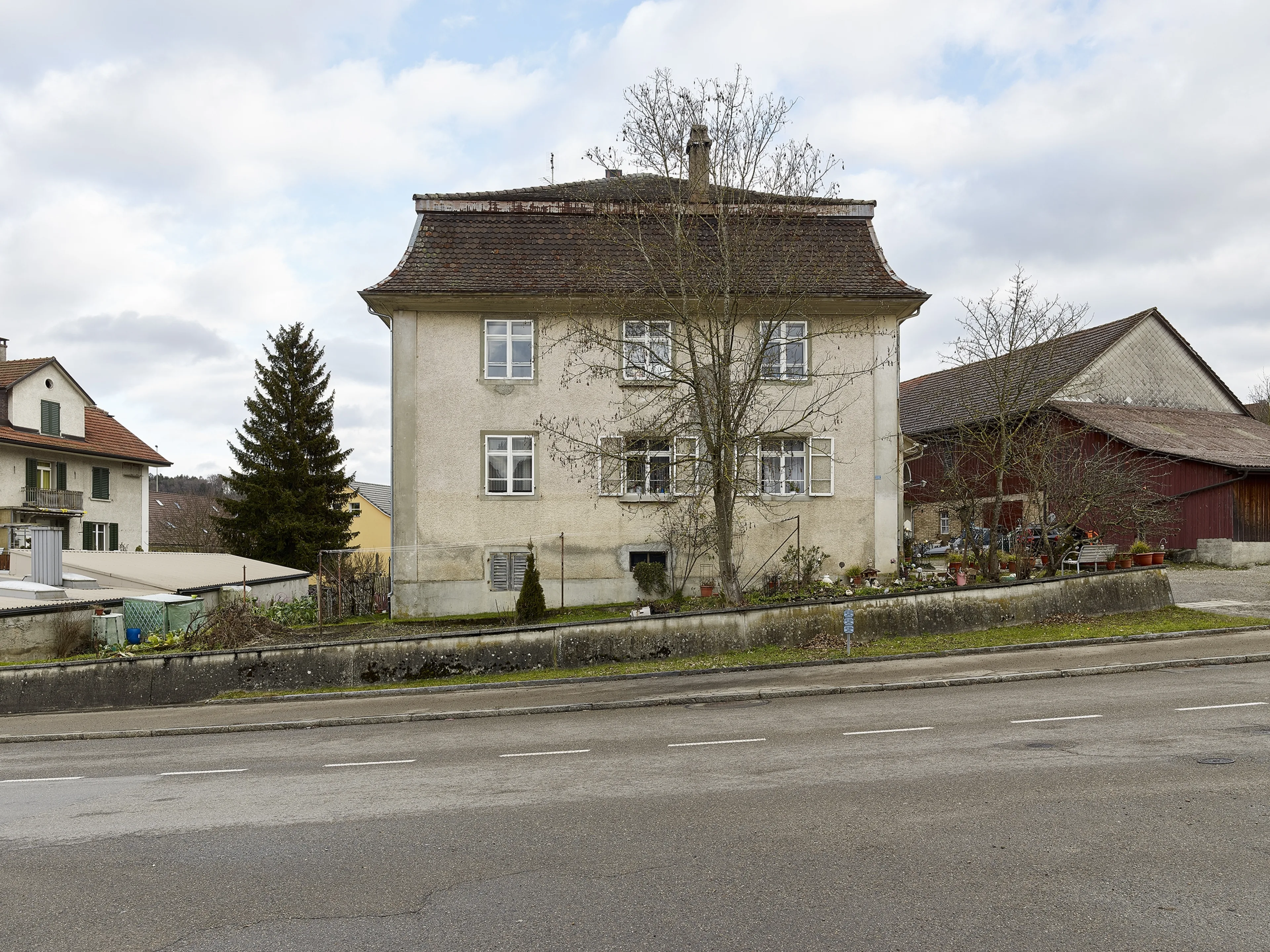 Aussenansicht des Hauses an der Pestalozzistrasse