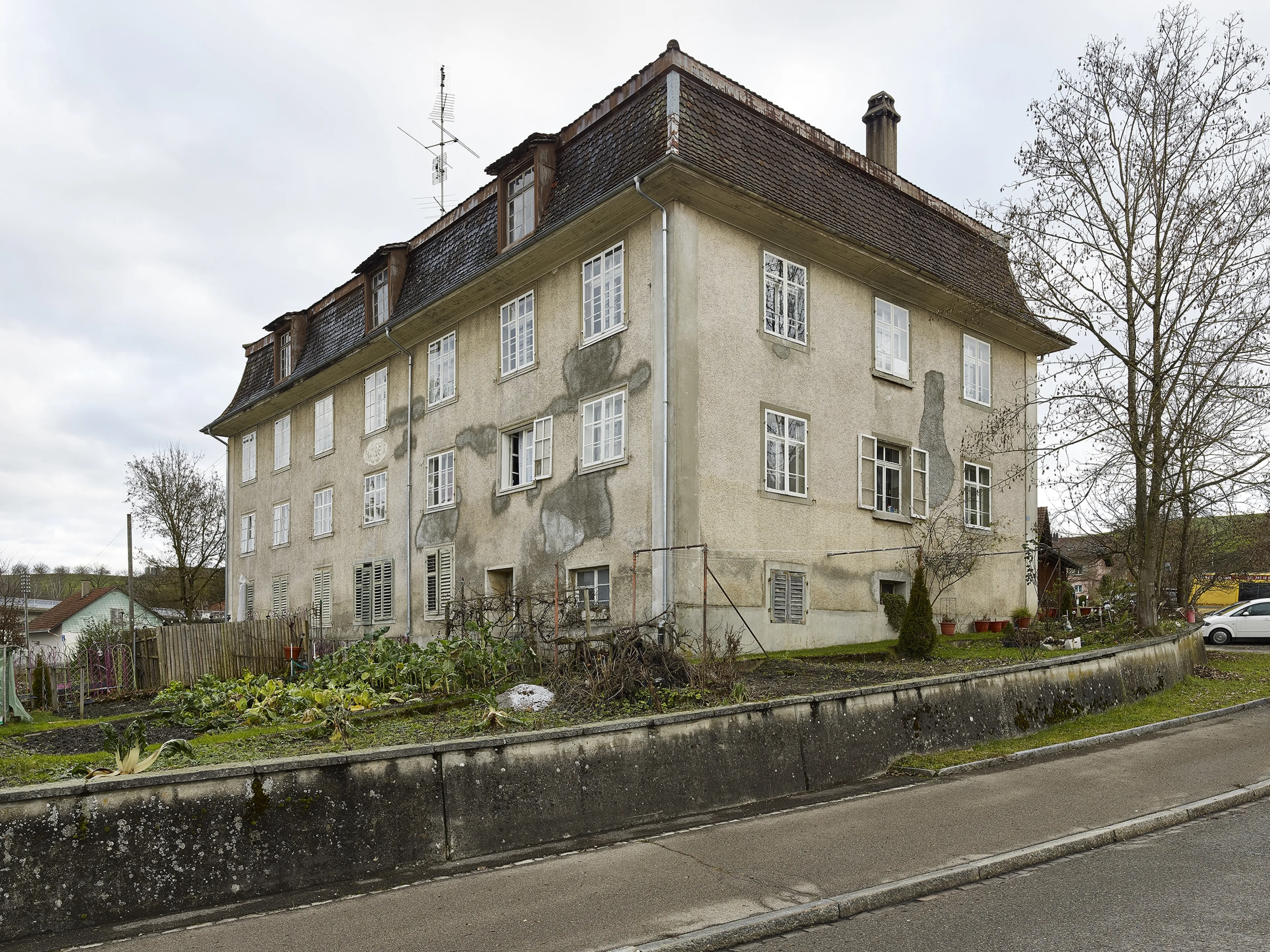 Aussenansicht des Hauses an der Pestalozzistrasse