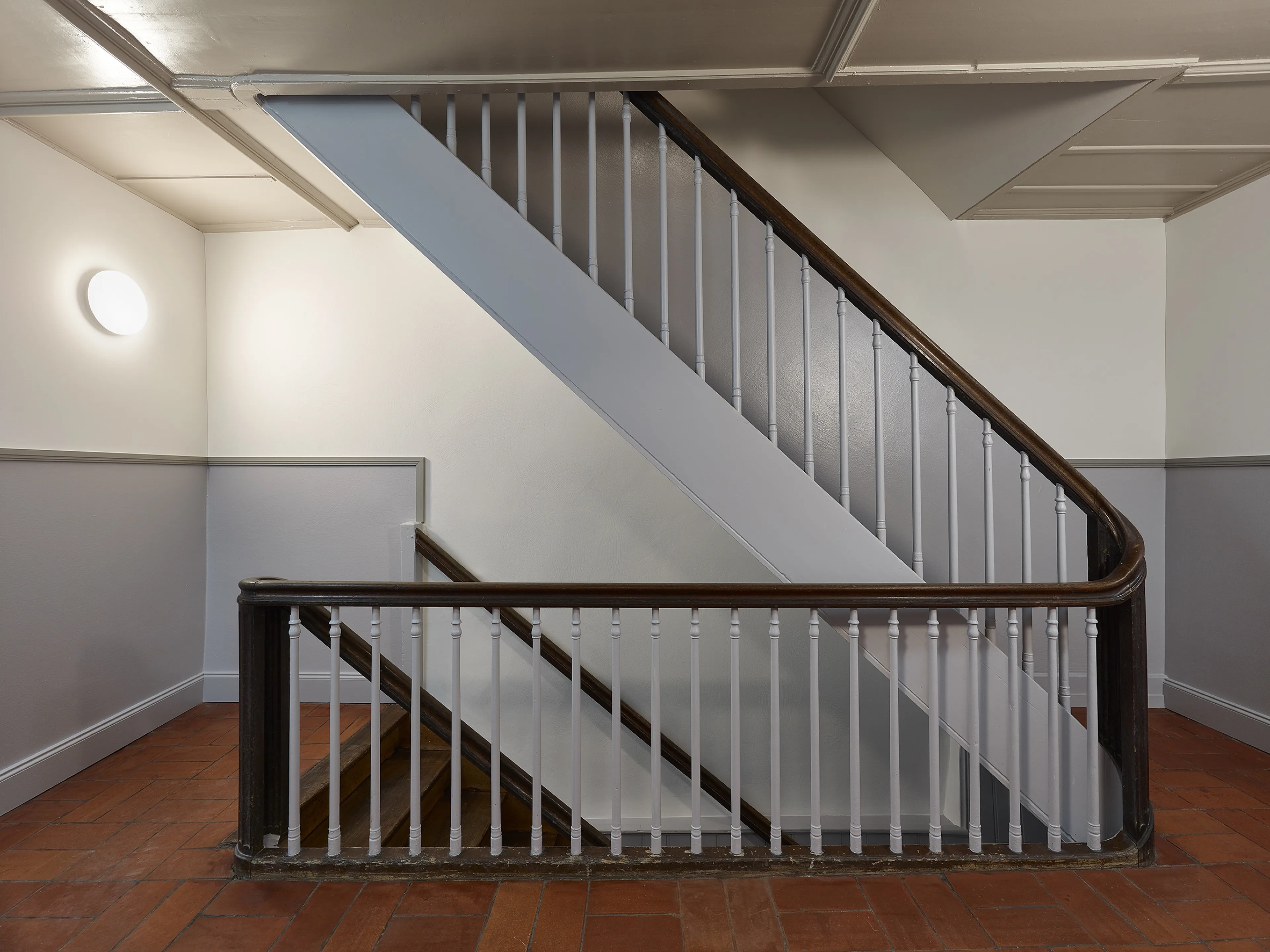 Innenansicht eines Treppenhauses in der Altstadt