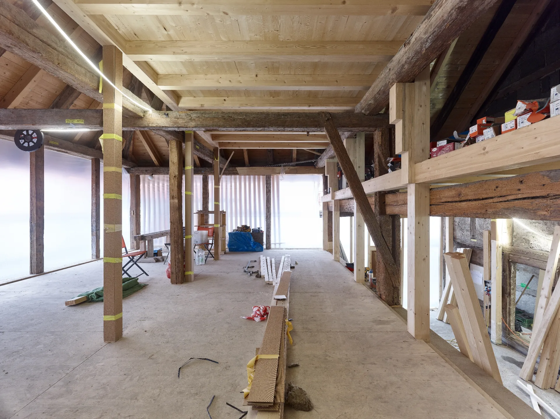 Haus im Haus für die neue Quartierbibliothek